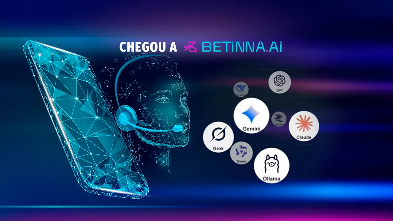 Equipe Betinna.ai monitorando agentes de IA multicanal